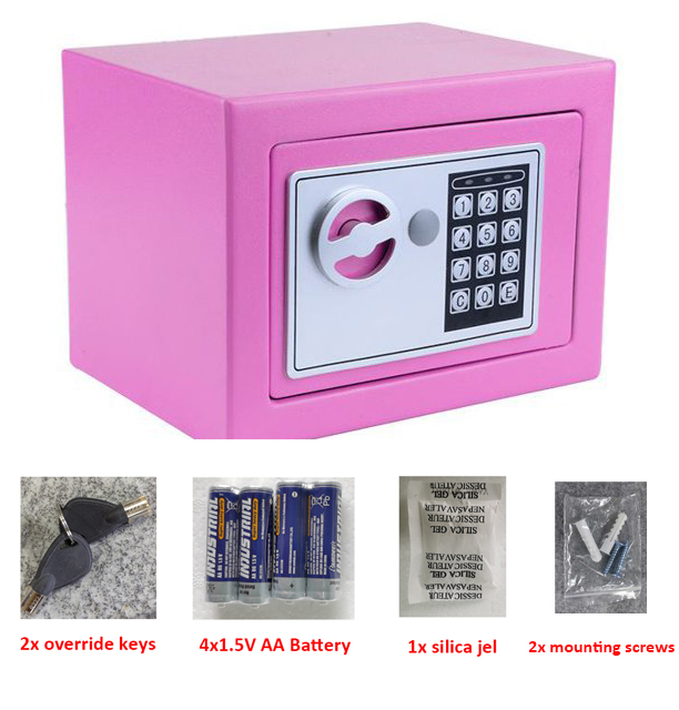 Mini Steel Security Safe Box Electronic Home Safety Locker Small Caja Fuerte