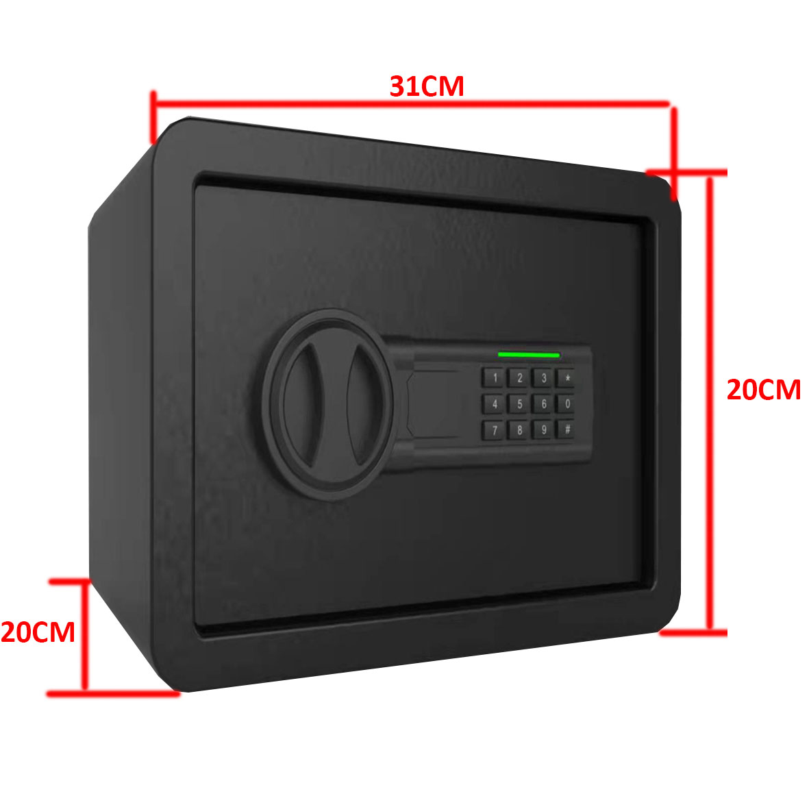 Mingyou 20SEK Electronic Home Steel Digital Safety Locker Safe Box Gun Safes Tresore Coffre Fort 