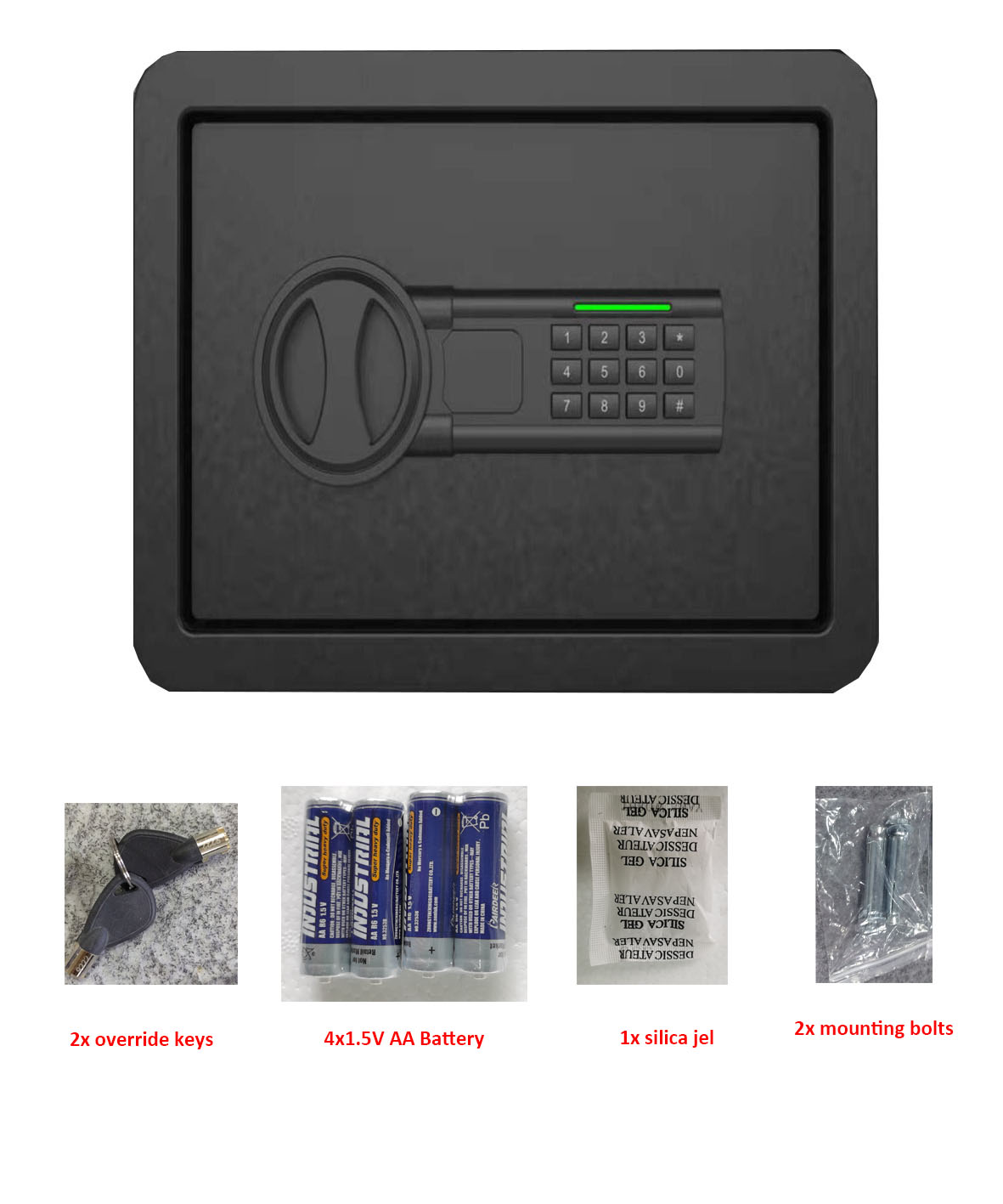 Mingyou 20SEK Electronic Home Steel Digital Safety Locker Safe Box Gun Safes Tresore Coffre Fort