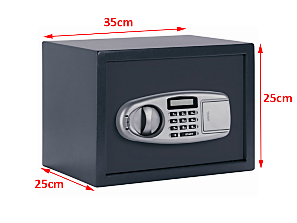 Mingyou 25SEE Best Selling Security Digital Safe Box With 2 Manual Override Keys Safe Box Security Caja Fuerte