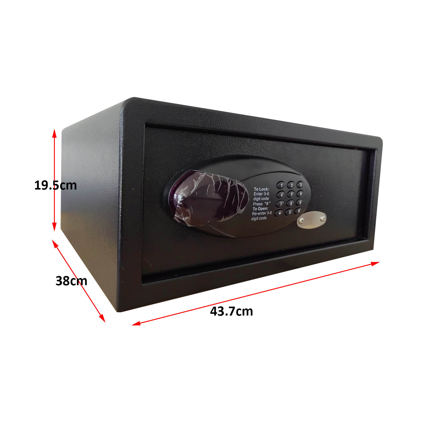 Mingyou 20SHF Digital Electronic Laptop Hotel Room Motorized Safe Box Safety Locker For Hotel